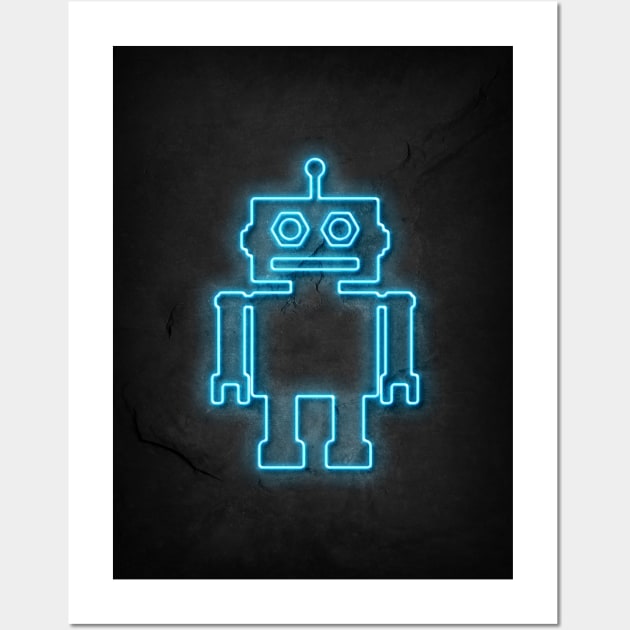 robot Wall Art by Durro